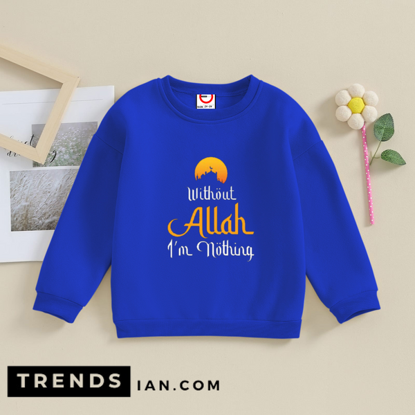 allah Sweatshirt Kids Boys & Girls