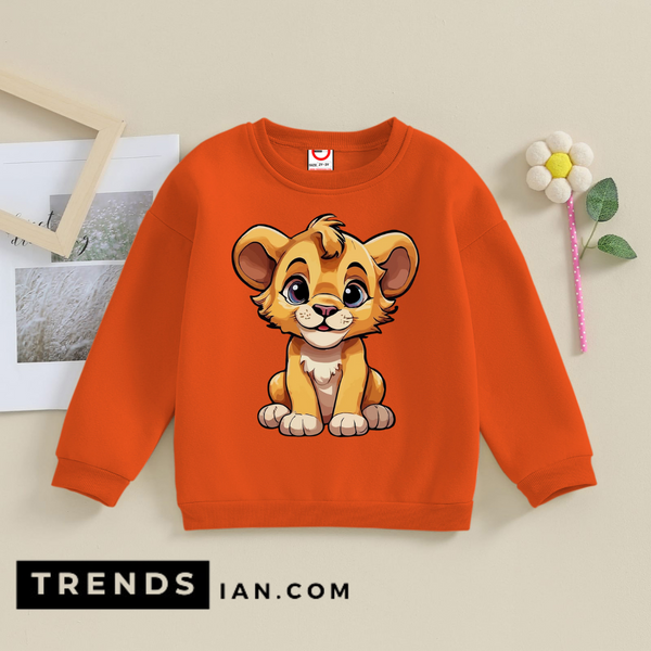 Cute baby lion Sweatshirt Kids Boys & Girls