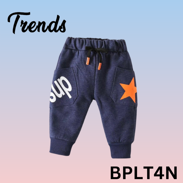 Navy Sup Joggers Pants Kids Boys & Girls