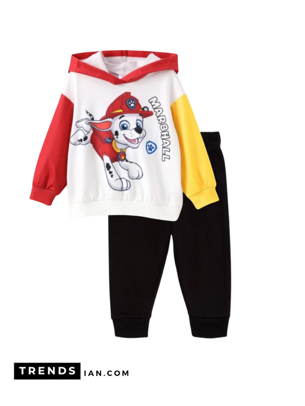 Marshal Kids  Hooded  Boys & Girls Two-Piece Sets