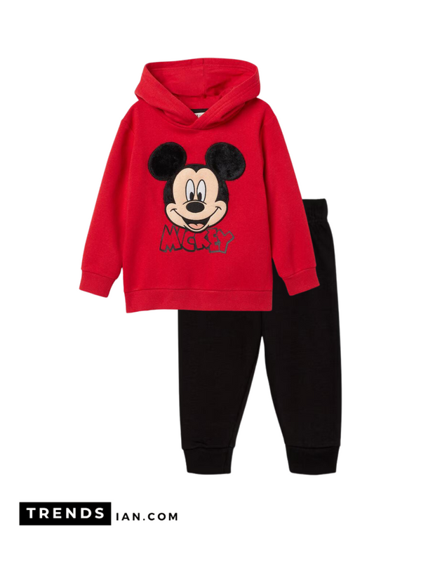 Mickey Red Hooded Kids Boys & Girls